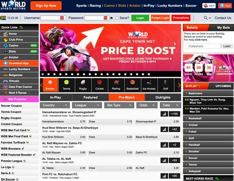 How to register and bet on World Sports Betting (WSB) South Africa.